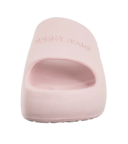 Tommy Hilfiger Tjw Chunky Pool Slide Ess Delicate Pink EN0EN02879 TIO (TH1325-a) Women's Shoes/Flip Flops