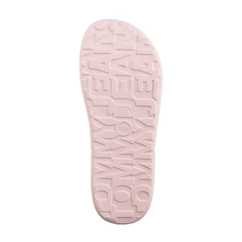 Tommy Hilfiger Tjw Chunky Pool Slide Ess Delicate Pink EN0EN02879 TIO (TH1325-a) Women's Shoes/Flip Flops