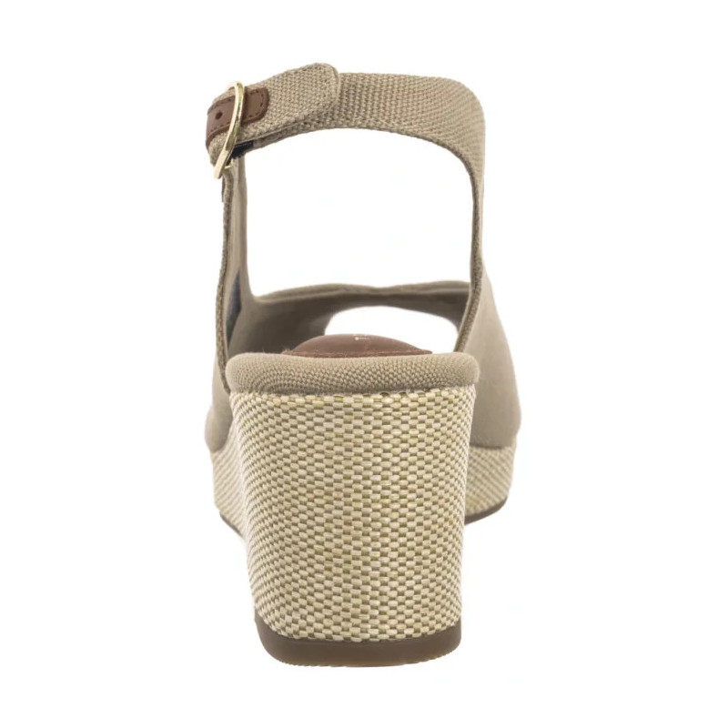 Tommy Hilfiger Flag Mid Wedge Espad Slingback Horserdish FW0FW08595 ACC (TH1328-a) shoes