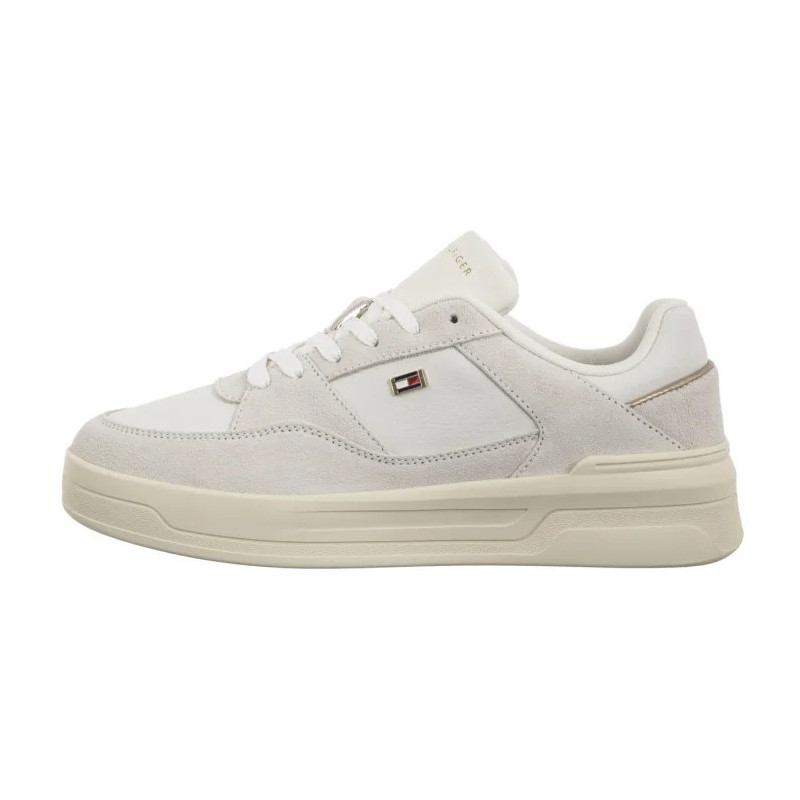 Tommy Hilfiger Essential Basket Sneaker Ecru FW0FW08456 YBL (TH1330-a) sports Shoes