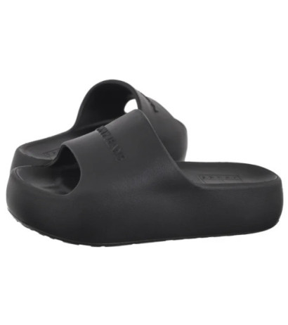 Tommy Hilfiger Tjw Chunky Pool Slide Ess Delicate Black EN0EN02879 BDS (TH1325-b) Women's Shoes/Flip Flops