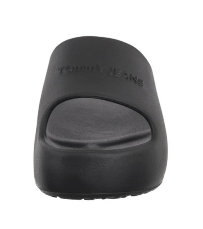 Tommy Hilfiger Tjw Chunky Pool Slide Ess Delicate Black EN0EN02879 BDS (TH1325-b) Women's Shoes/Flip Flops