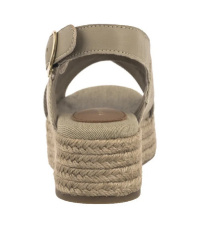 Tommy Hilfiger Denim Espadrille Platform Sandal Horseradish FW0FW08669 ACC (TH1333-a) shoes