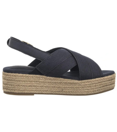 Tommy Hilfiger Denim Espadrille Platform Sandal Space Blue FW0FW08669 DW6 (TH1333-b) shoes