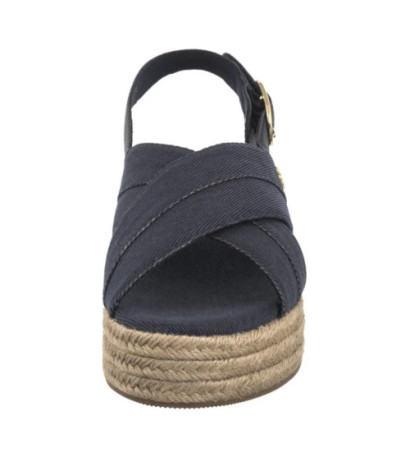 Tommy Hilfiger Denim Espadrille Platform Sandal Space Blue FW0FW08669 DW6 (TH1333-b) shoes