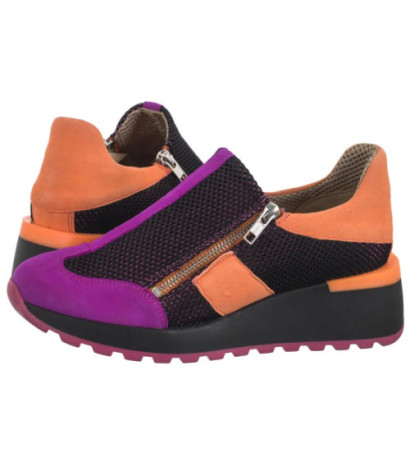 Maciejka Czarne/Różowe 06853-15/00-7 (MA1330-a) shoes