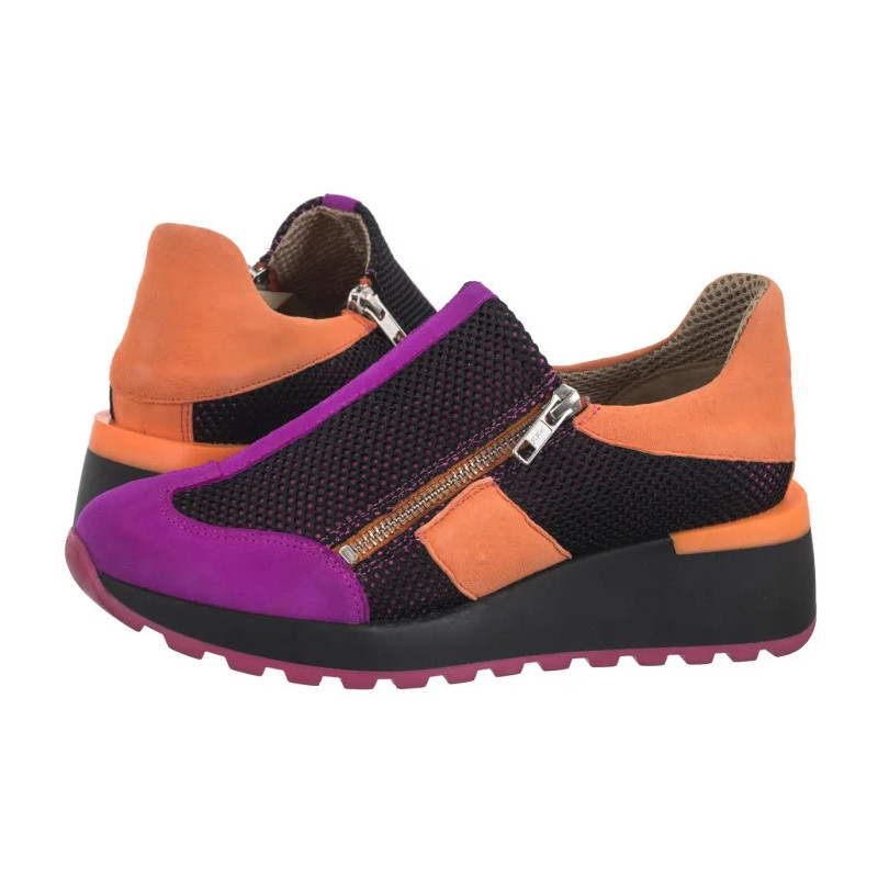 Maciejka Czarne/Różowe 06853-15/00-7 (MA1330-a) shoes