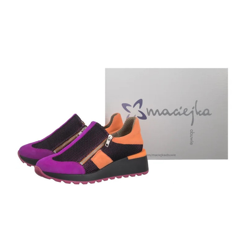 Maciejka Czarne/Różowe 06853-15/00-7 (MA1330-a) shoes