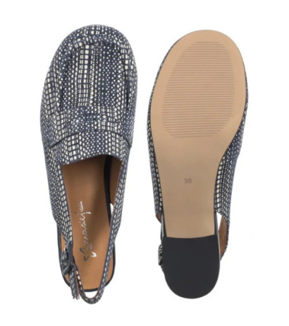 Maciejka Granatowe+Beż N6804-17/00-1 (MA1332-a) shoes