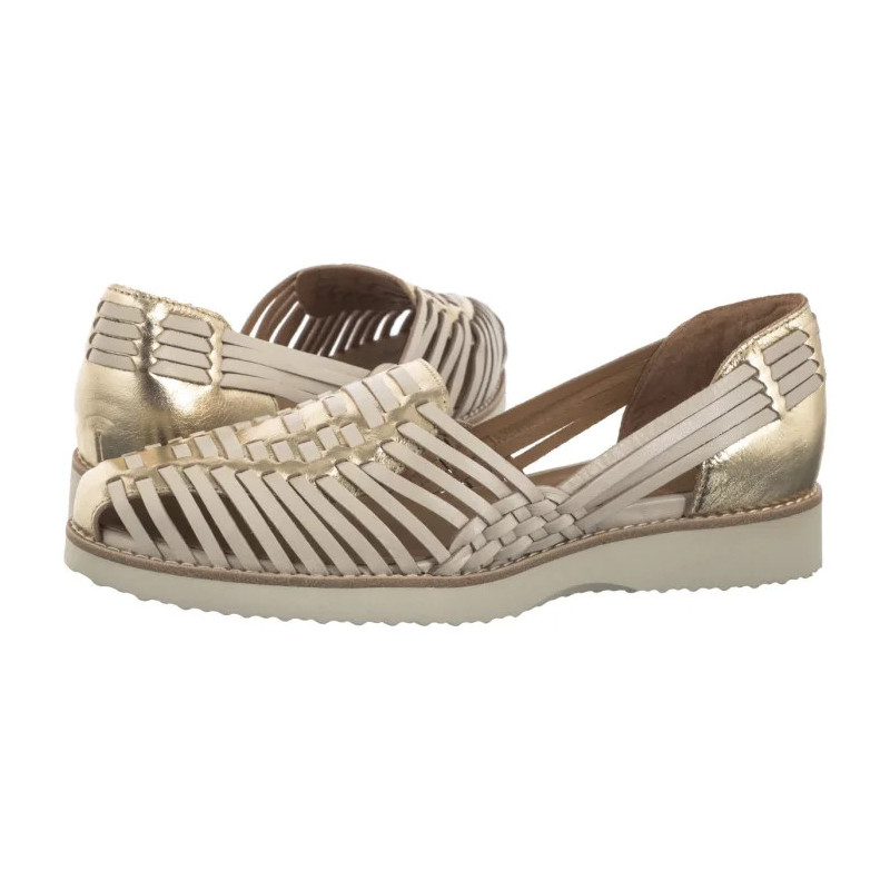 Maciejka Beżowo-Złote N6803-04/00-1 (MA1334-a) shoes