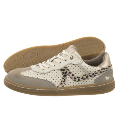 Mustang Beżowe 1511-302-254 (MU575-b) sneakers