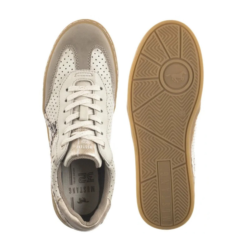 Mustang Beżowe 1511-302-254 (MU575-b) sneakers