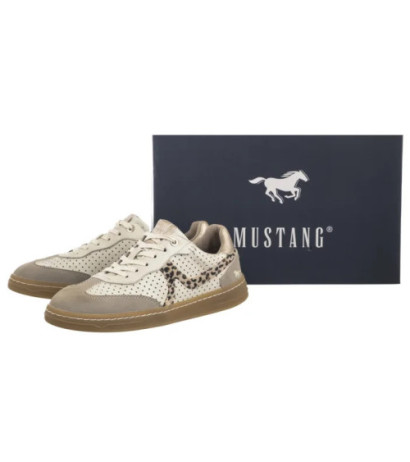 Mustang Beżowe 1511-302-254 (MU575-b) sneakers