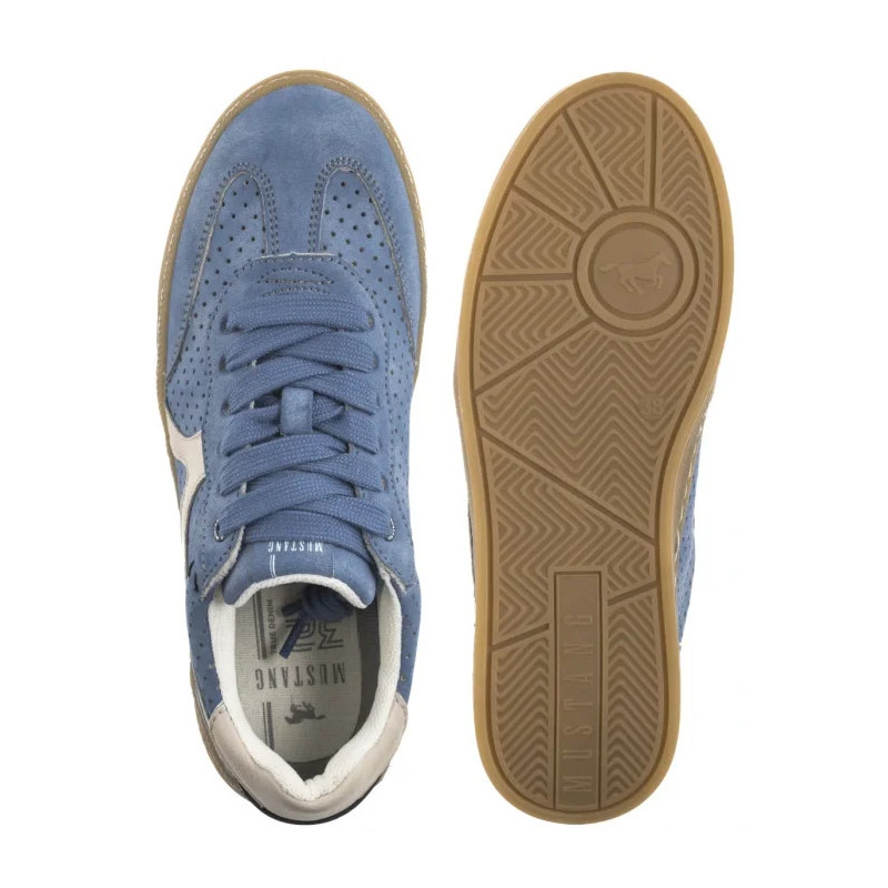 Mustang Niebieskie 1511-302-8 (MU575-c) sneakers