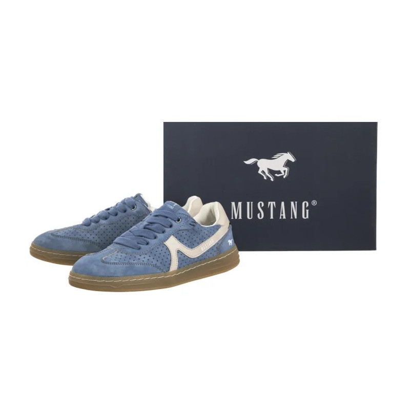 Mustang Niebieskie 1511-302-8 (MU575-c) sneakers