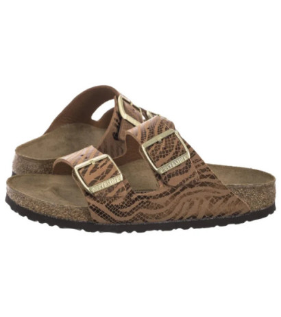 Birkenstock Arizona BS SYN Zebra Pecan 1029509 (BK295-b) Women's Shoes/Flip Flops