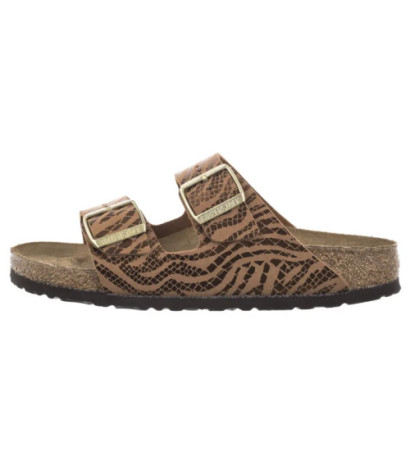 Birkenstock Arizona BS SYN Zebra Pecan 1029509 (BK295-b) Women's Shoes/Flip Flops
