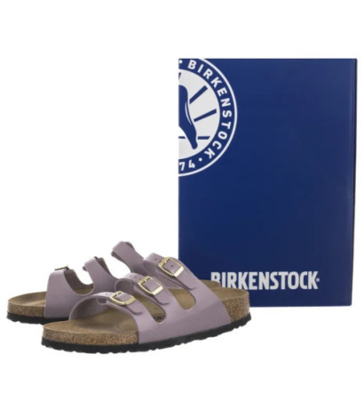 Birkenstock Florida Bs Graceful Faded Purple 1029769 (BK299-a) Women's Shoes/Flip Flops