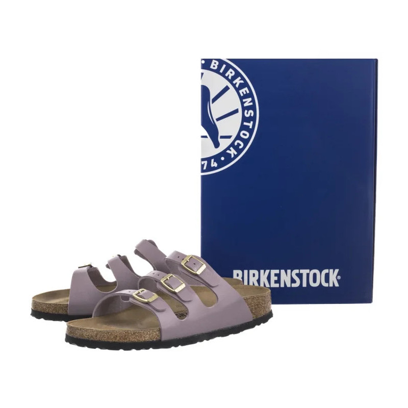 Birkenstock Florida Bs Graceful Faded Purple 1029769 (BK299-a) Women's Shoes/Flip Flops