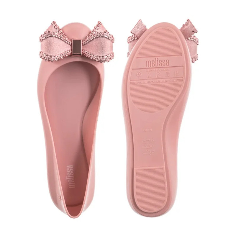 Melissa Sweet Love VIII AD 33885 AO331 Pink/Metallic Pink (ML348-a) ballerinas