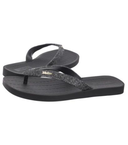 Melissa Sun Long Beach II AD 35781/AW132 Black/Silver (ML349-a) flip flops