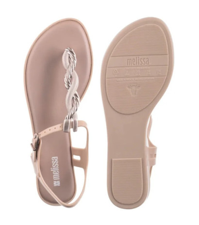 Melissa Solar Twist AD 36042/BF301 Pink/Metallic Pink (ML351-a) flip flops