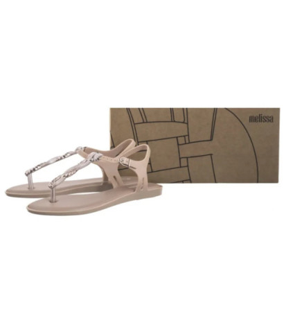 Melissa Solar Twist AD 36042/BF301 Pink/Metallic Pink (ML351-a) flip flops