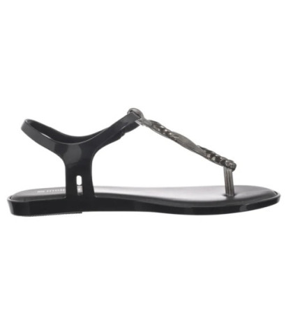 Melissa Solar Twist AD 36042/BF295 Black/Silver (ML351-b) flip flops