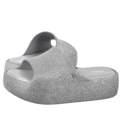 Melissa Free Platform Slide Gl 36126/BF581 Glitter Grey (ML354-a) shoes