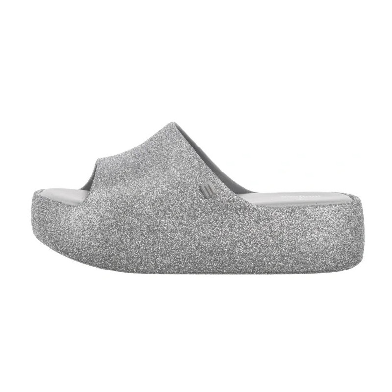 Melissa Free Platform Slide Gl 36126/BF581 Glitter Grey (ML354-a) shoes