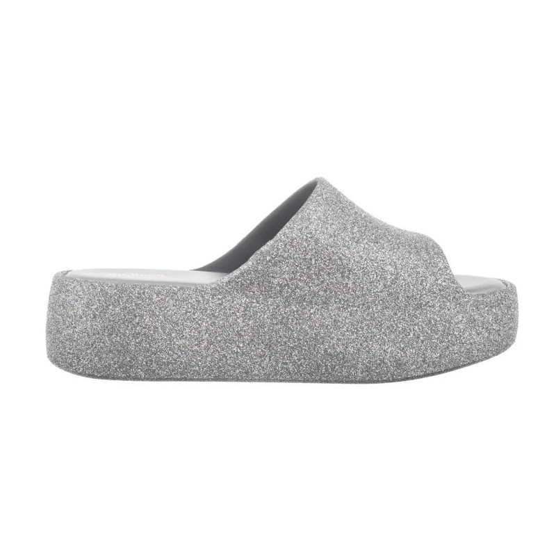 Melissa Free Platform Slide Gl 36126/BF581 Glitter Grey (ML354-a) shoes