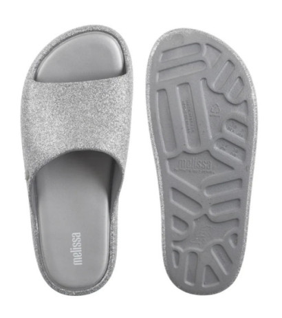 Melissa Free Platform Slide Gl 36126/BF581 Glitter Grey (ML354-a) shoes