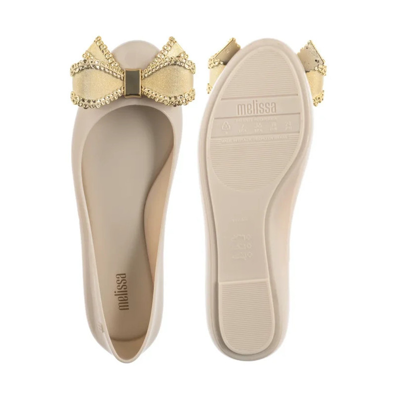 Melissa Sweet Love VIII AD 33885/AO330 Beige/Gold (ML348-c) ballerinas