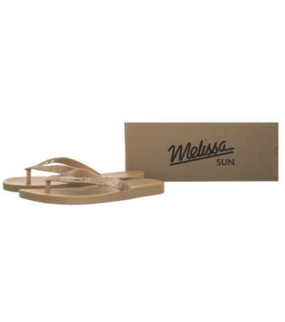 Melissa Sun Long Beach II AD 35781/AW141 Beige/Bronze (ML349-b) flip flops
