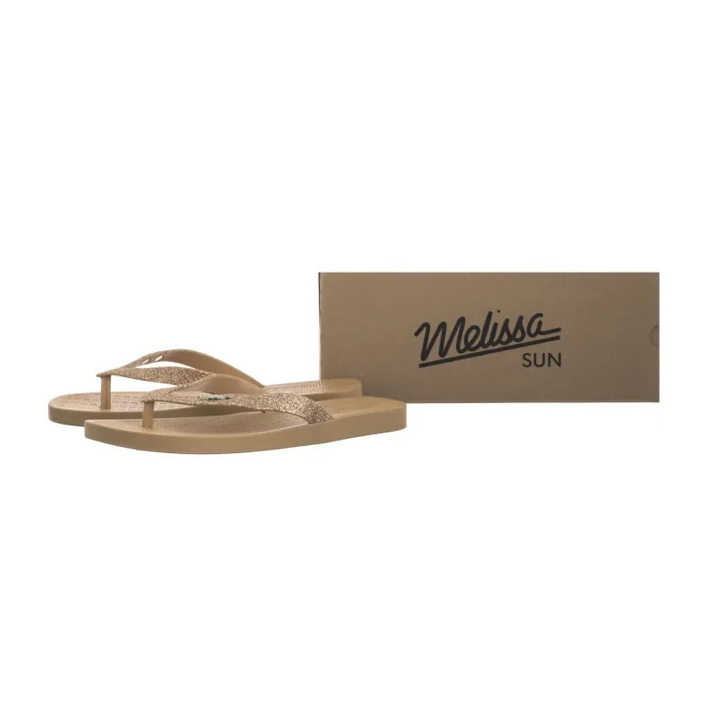 Melissa Sun Long Beach II AD 35781/AW141 Beige/Bronze (ML349-b) flip flops