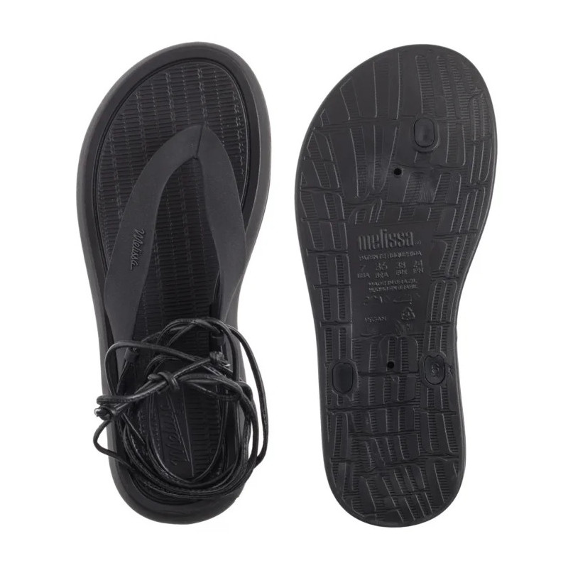 Melissa Sun Resort AD 35960/BC833 Black (ML358-a) flip flops