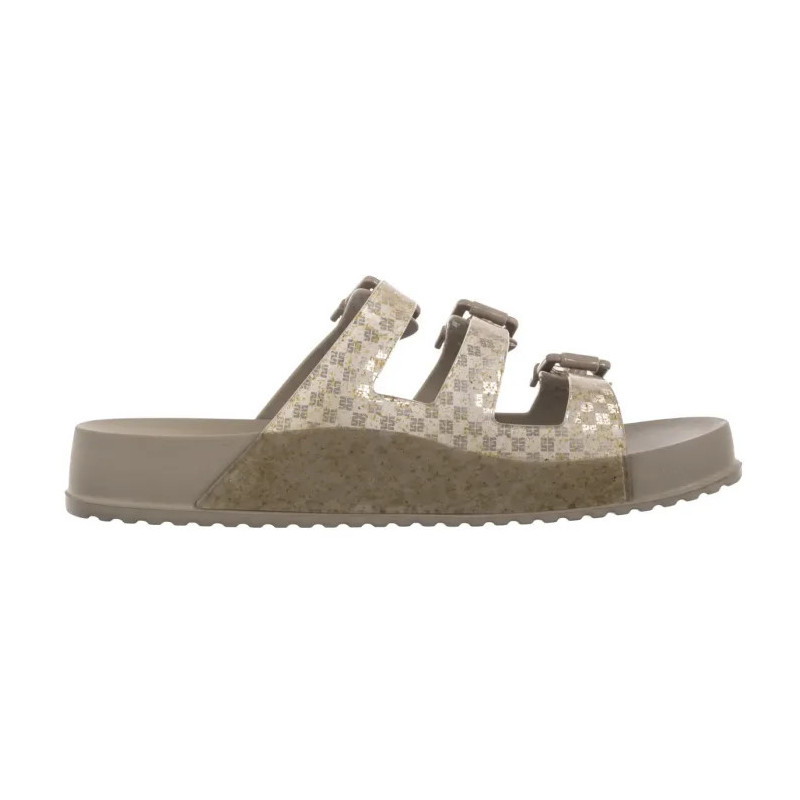 Melissa Cozy Stripes AD 35943/BC940 Beige (ML360-a) Women's Shoes/Flip Flops