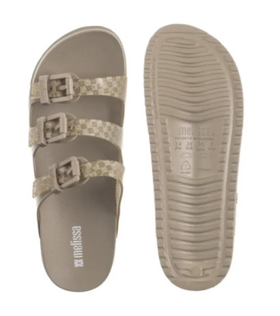Melissa Cozy Stripes AD 35943/BC940 Beige (ML360-a) Women's Shoes/Flip Flops