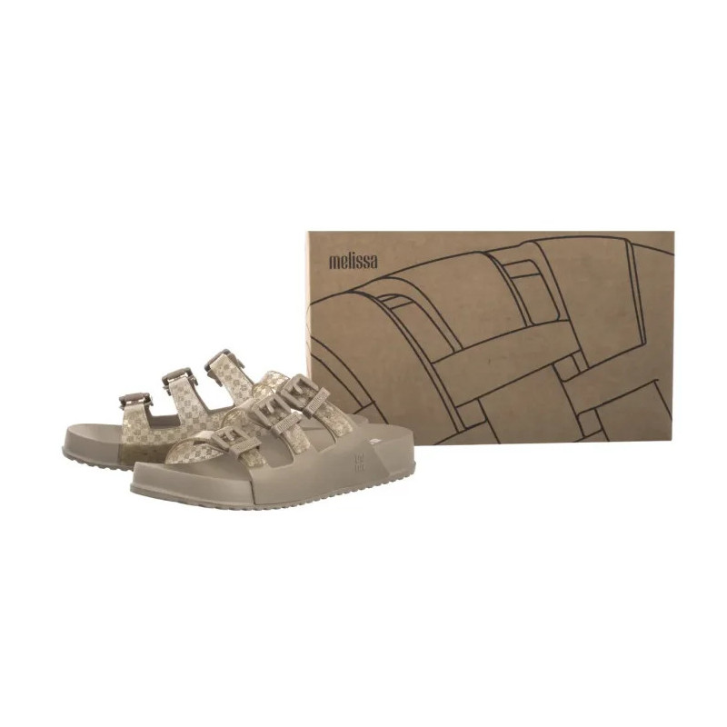 Melissa Cozy Stripes AD 35943/BC940 Beige (ML360-a) Women's Shoes/Flip Flops