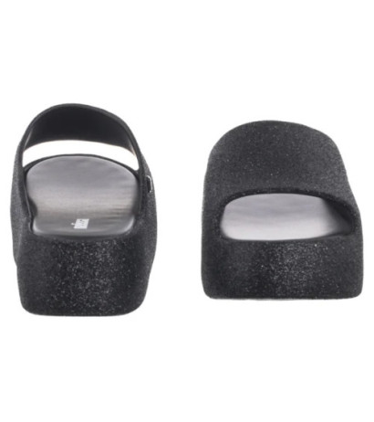 Melissa Free Platform Slide Gl 36126/BF580 Glitter Black (ML354-b) shoes