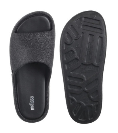 Melissa Free Platform Slide Gl 36126/BF580 Glitter Black (ML354-b) shoes