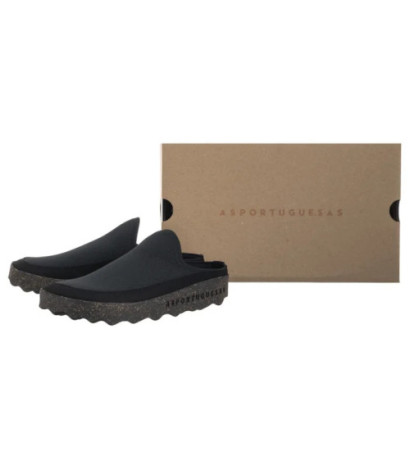 Asportuguesas Cove L Rec Knit Black P018284000 (AP20-a) Women's Shoes/Flip Flops