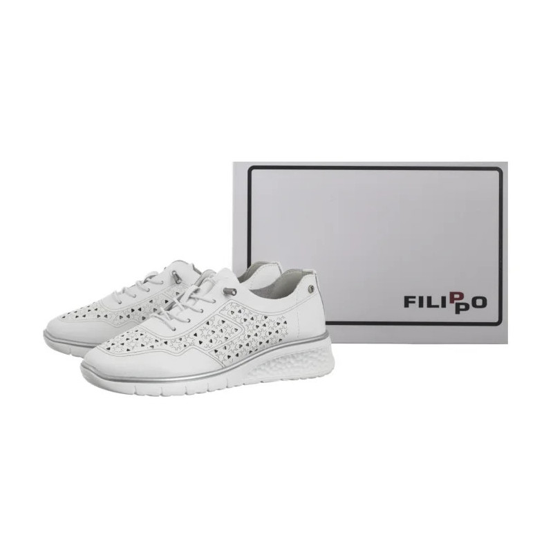 Filippo Białe DP6714/25 WH (FO153-a) shoes