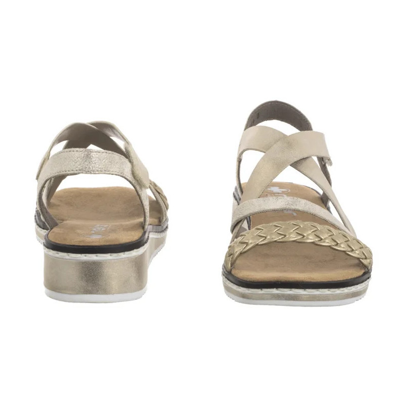 Rieker Złote V3663-90 Gold (RI253-a) shoes