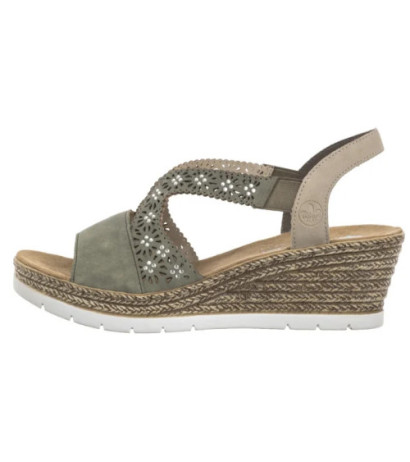 Rieker Zielone 61916-52 Green (RI255-a) shoes