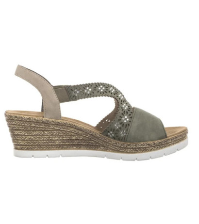 Rieker Zielone 61916-52 Green (RI255-a) shoes