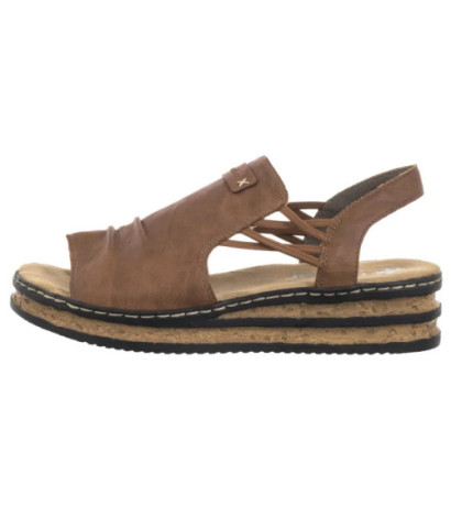 Rieker Brązowe 62962-22 Brown (RI257-a) shoes