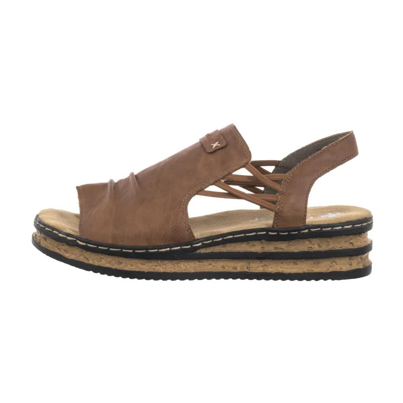 Rieker Brązowe 62962-22 Brown (RI257-a) shoes