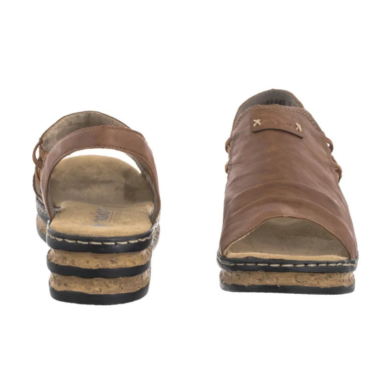 Rieker Brązowe 62962-22 Brown (RI257-a) shoes