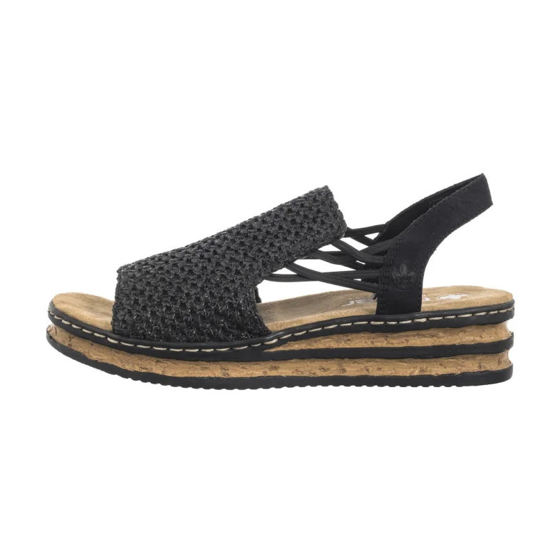 Rieker Czarne 62941-00 Black  (RI258-a) shoes